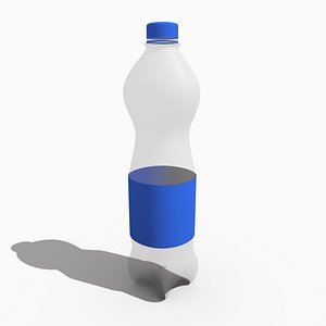 3D Plastic Bottle