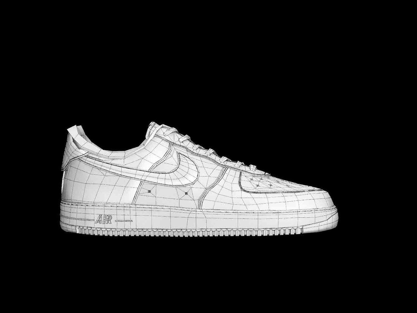nike air 3d model