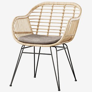 3D Chair Malibu by deephouse model