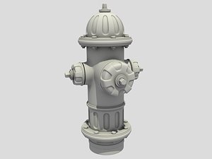 Fire Hydrant High Poly