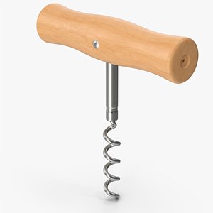 Wooden Corkscrew
