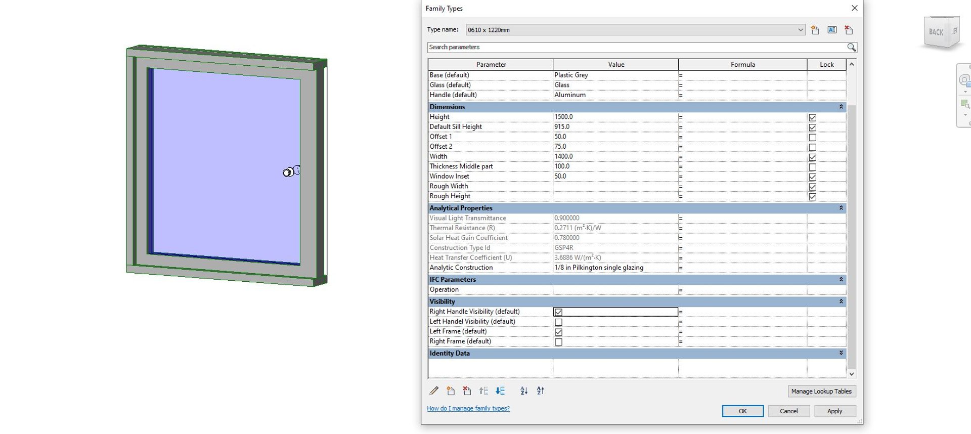 3D Revit Family Door Model - TurboSquid 1678627