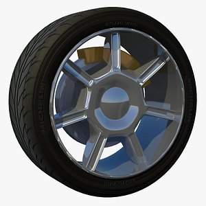 rim wheel sport 3d model