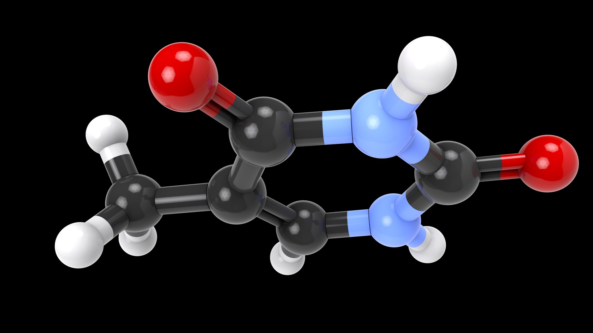 3D Thymine - TurboSquid 2210557