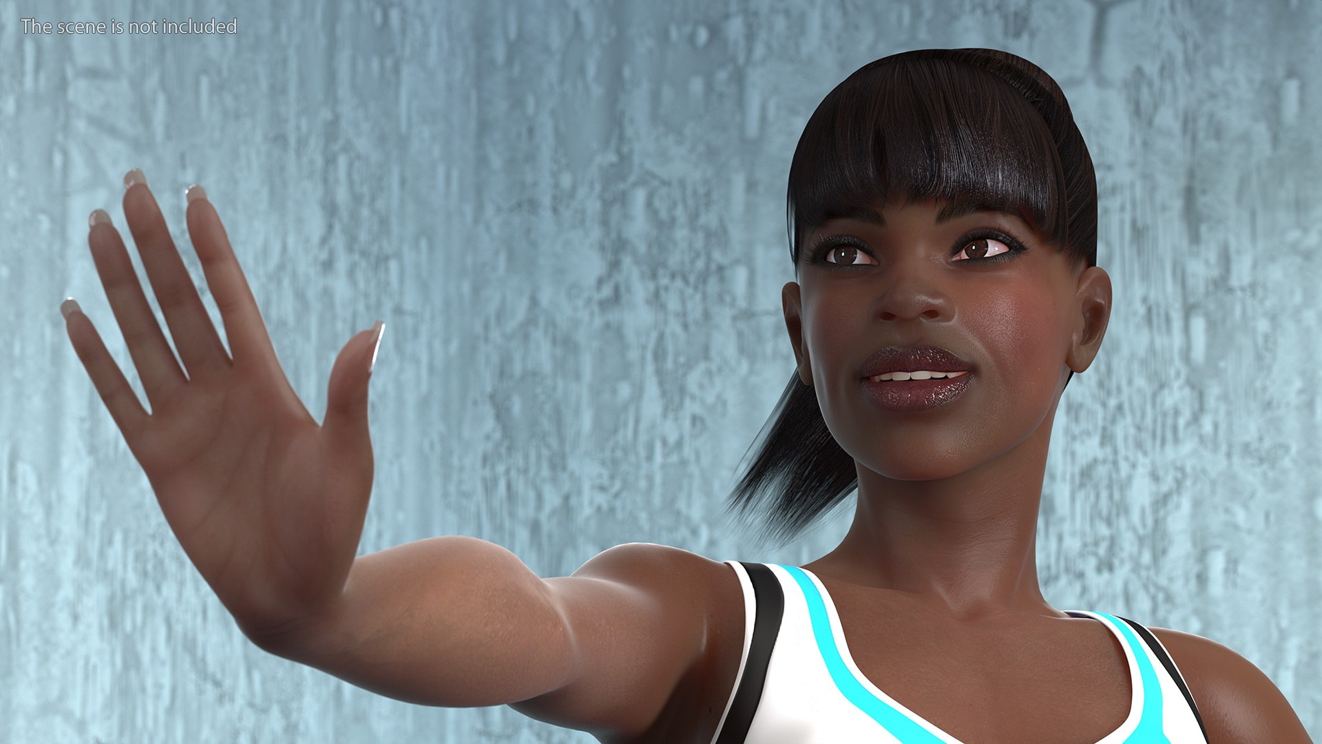 dark skin fitness woman rigged 3D model https://p.turbosquid.com/ts-thumb/1j/Wvw8zV/NQxxGRPE/darkskinfitnesswomanrigged3dmodel007/jpg/1607471888/1920x1080/fit_q87/7c73095adc79a96528b9f6e2de9727ae0fab13bd/darkskinfitnesswomanrigged3dmodel007.jpg