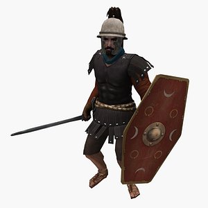 Low-poly Roman Cavalry