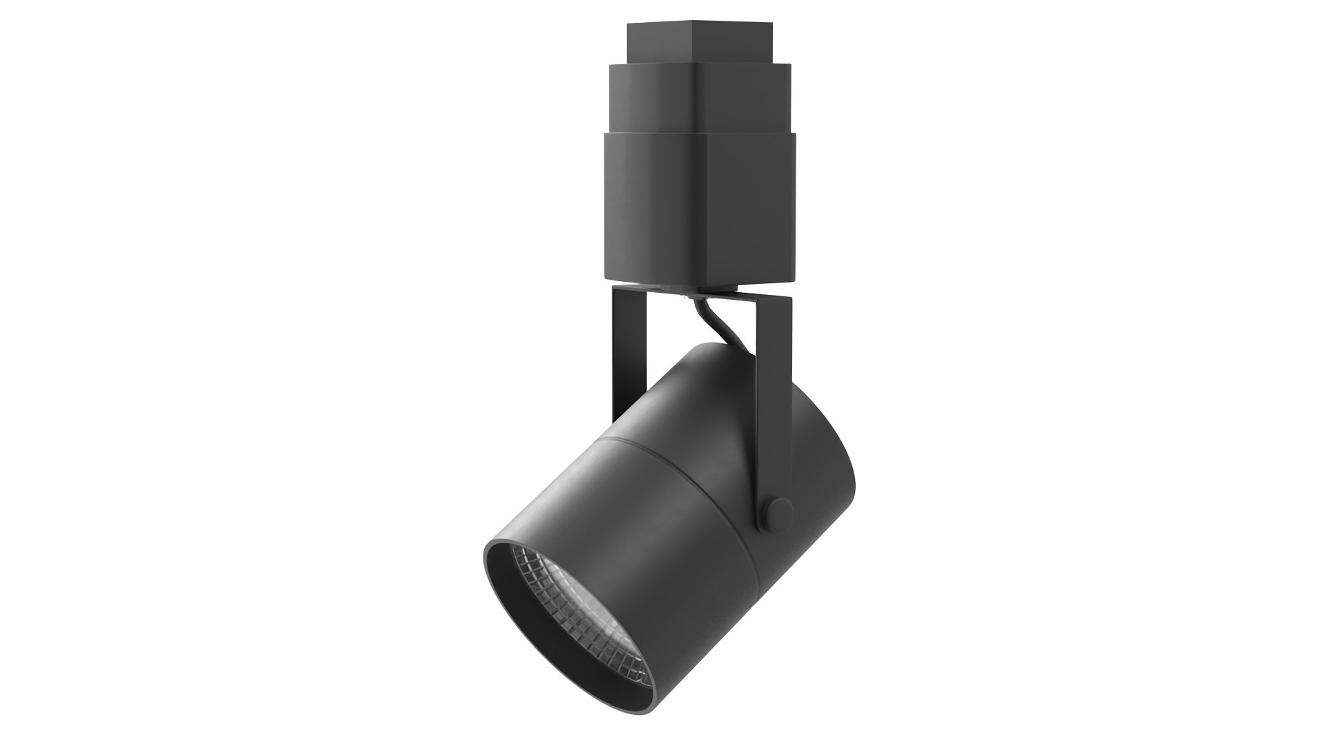 LED Track Light Head Cylinder Small 3D model preview