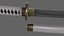katana japan japanese 3D model
