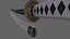 katana japan japanese 3D model