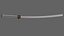 katana japan japanese 3D model