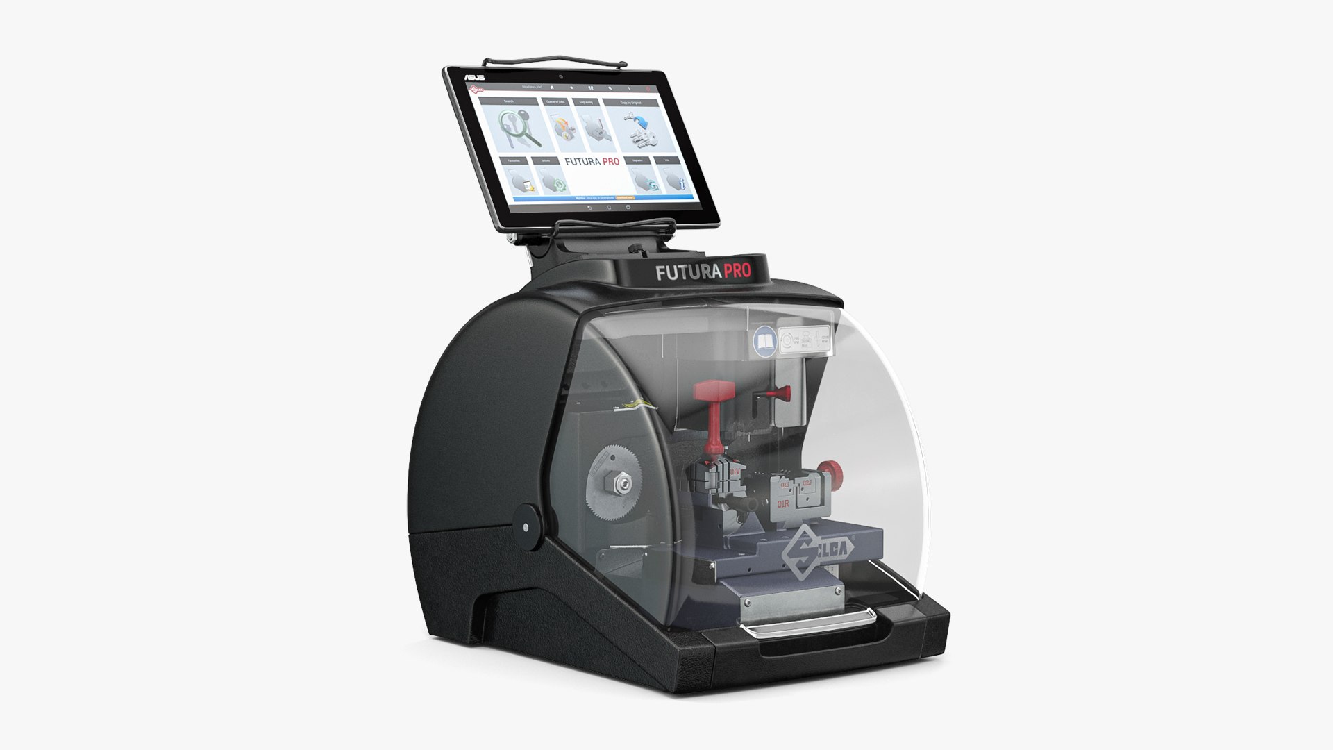 Engraving Machine Futura Pro Silca 3D model preview