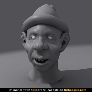 Gnome Head 3d model