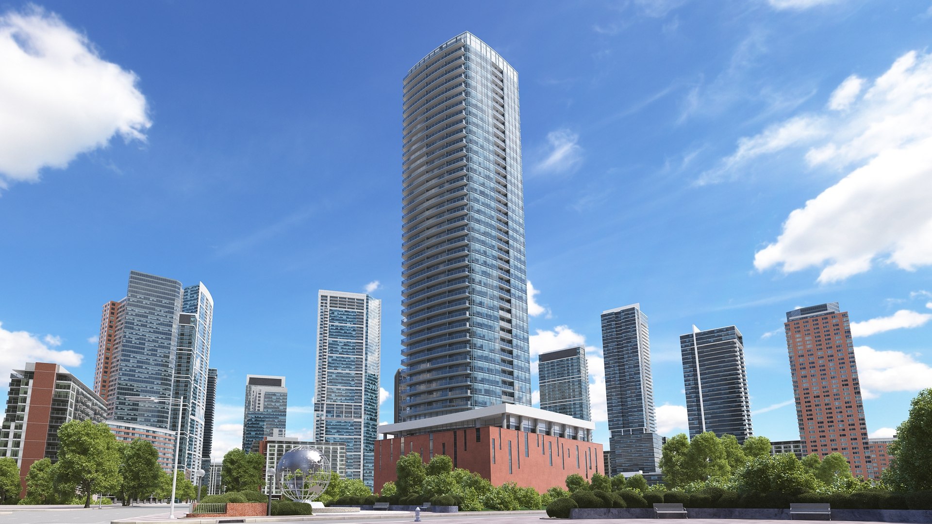 Buildings pbr 3D - TurboSquid 1434597