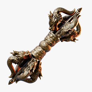 3D Vajra Dorje Relic