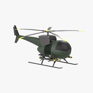 3D model Helicopter 3D Illustration