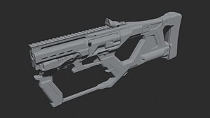 Concept sci fi weapon