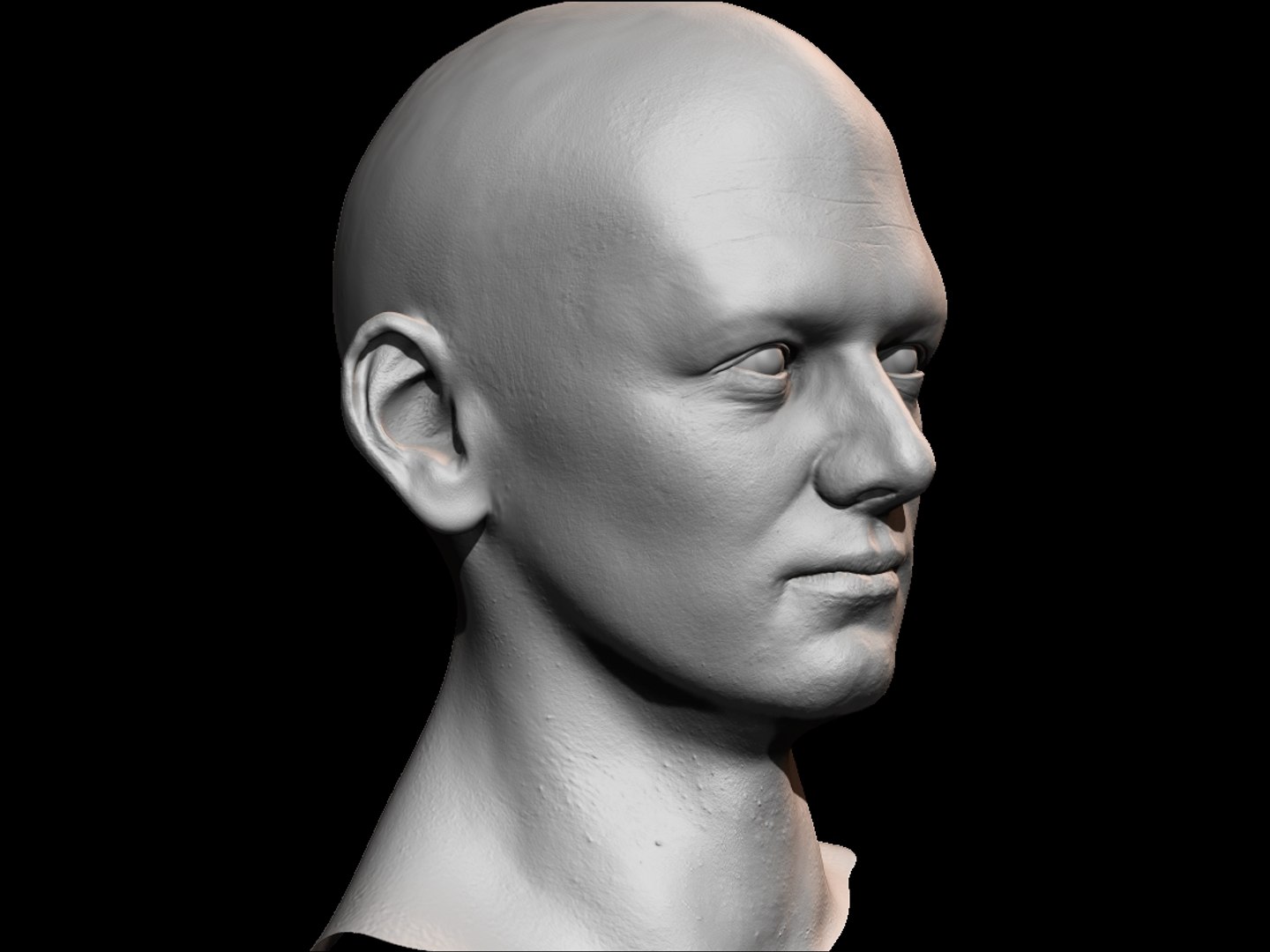 3D Male Face Uv Model | 1142549 | TurboSquid