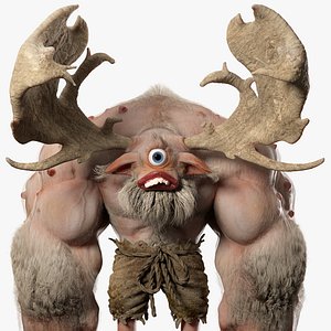 Cyclops Troll 3DS Max
