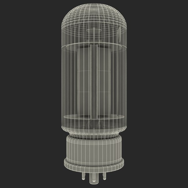 3d vacuum tube 6550c