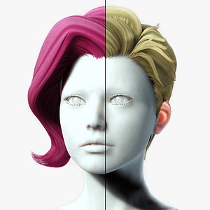 Short Side Hair 3D
