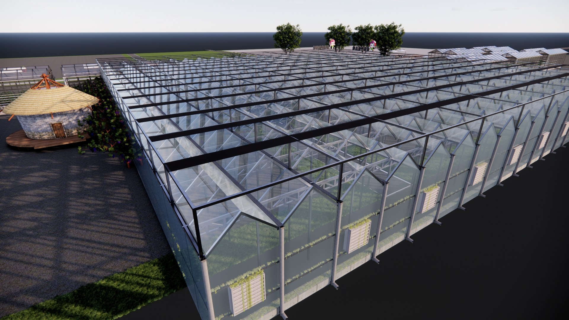 Agricultural Greenhouse Tent Frame -B6 3D https://p.turbosquid.com/ts-thumb/1k/6RYhNv/qy/enscape_20250825154042/jpg/1760605296/1920x1080/fit_q87/de0da9b4bb254559bd0bf2ca58f5006a428e3ebd/enscape_20250825154042.jpg
