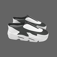 Sneaker Black and White