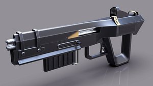 gun heavy 3D model