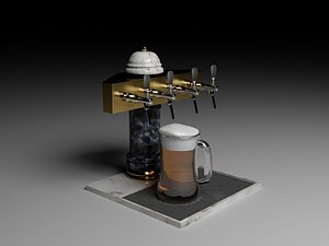Spilling beer