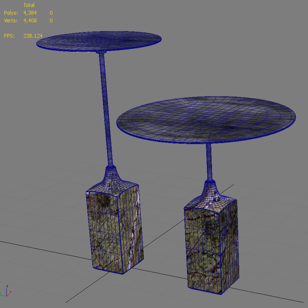 3D Ballam Side Tables by CB2 TurboSquid 1750990