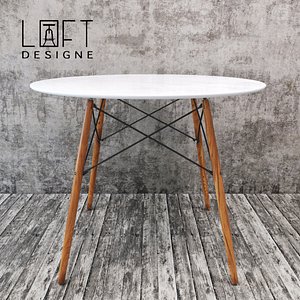 3D designe loft table