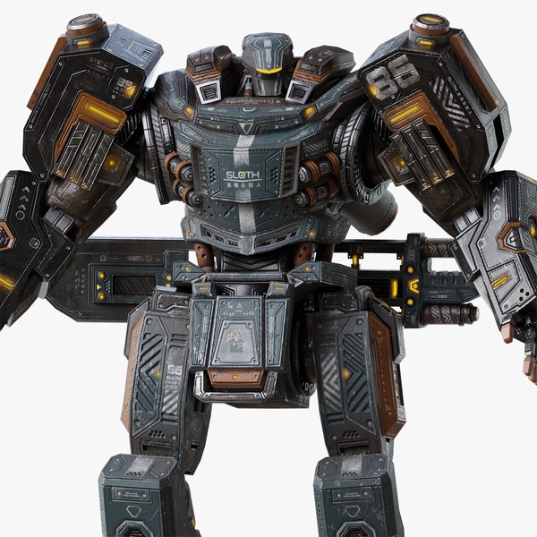 LOW POLY MECH - SLOTH - 7 DEADLY SINS MECHA SERIES 3D 모델 - TurboSquid ...