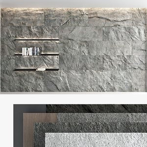 Decorative wall panel set 62