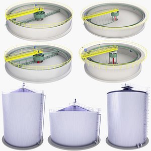 Water Treatment Plants and Biogas Tanks v9