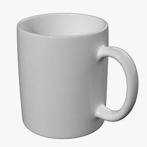 Coffee and Tea Ceramic Mug model