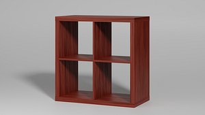 3D shelf furniture shelving model