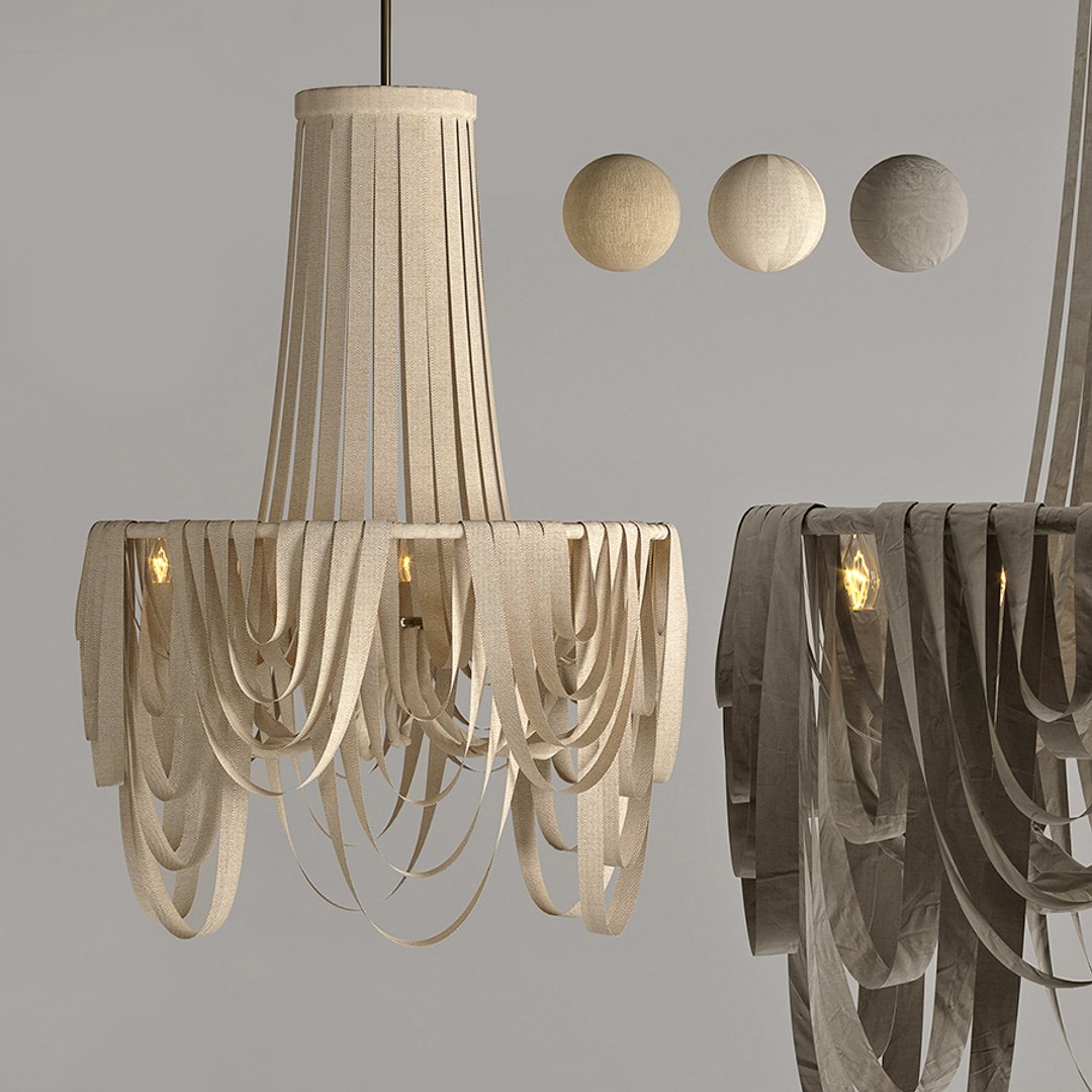 3D model Luxury Chandeliers Mega Collection  Modern and Organic Styles https://p.turbosquid.com/ts-thumb/1k/TtJsPy/bO/cloth_chan_1/jpg/1773947210/1920x1080/fit_q87/3d5ce465e52106c3876415d5ebc9c6ecc234ebec/cloth_chan_1.jpg