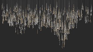 3D model Luxury Chandeliers Mega Collection  Modern and Organic Styles