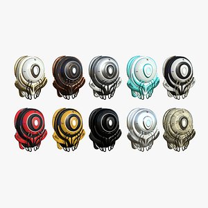 10 SciFi Backpack D Collection - Fashion Character Design 3D