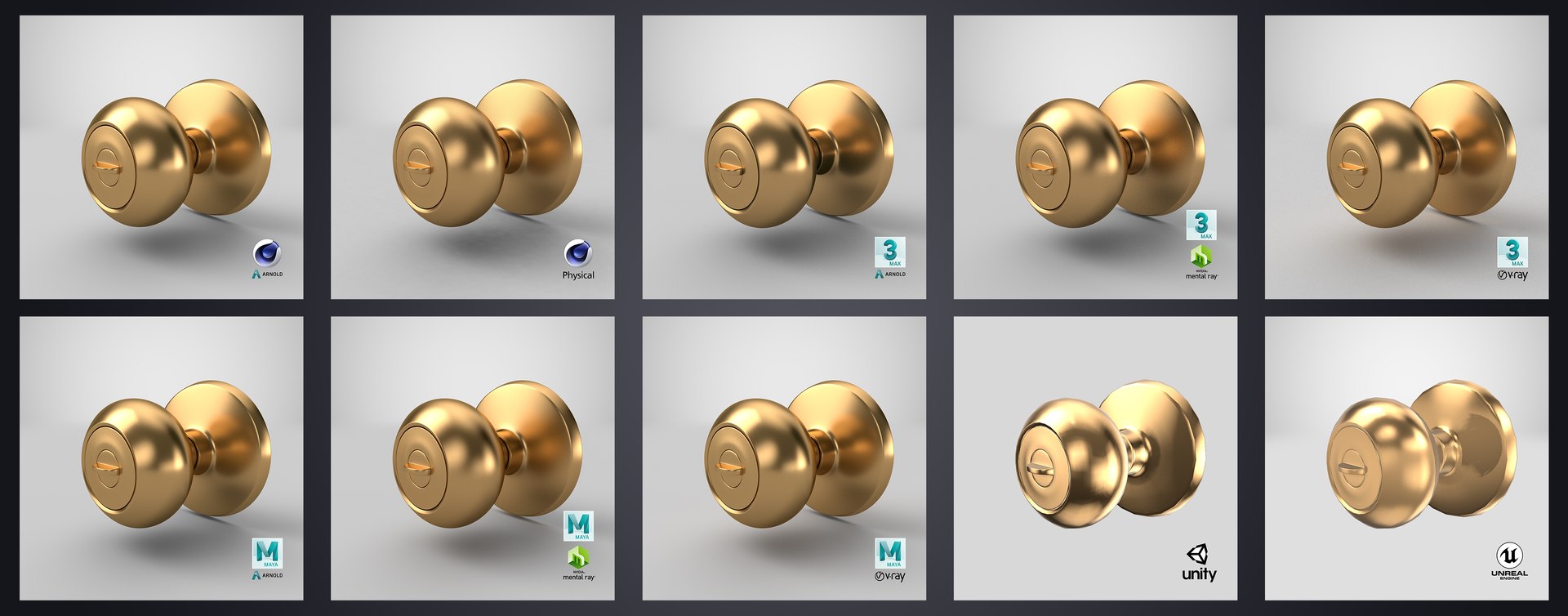 Golden DoorKnob Lock Key Latch Hinge Collection V01 3D model https://p.turbosquid.com/ts-thumb/1k/YMI9Pm/4x/golden_knob_v02_stem_renders/jpg/1624896093/1920x1080/fit_q87/6e18f004664aee1f210a2987d4b8ebaec5adebc0/golden_knob_v02_stem_renders.jpg