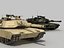 Réservoir Lowpoly Abrams
