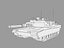 Réservoir Lowpoly Abrams