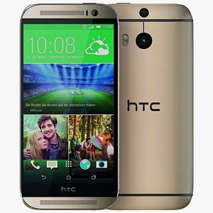 HTC One M8 Amber Gold