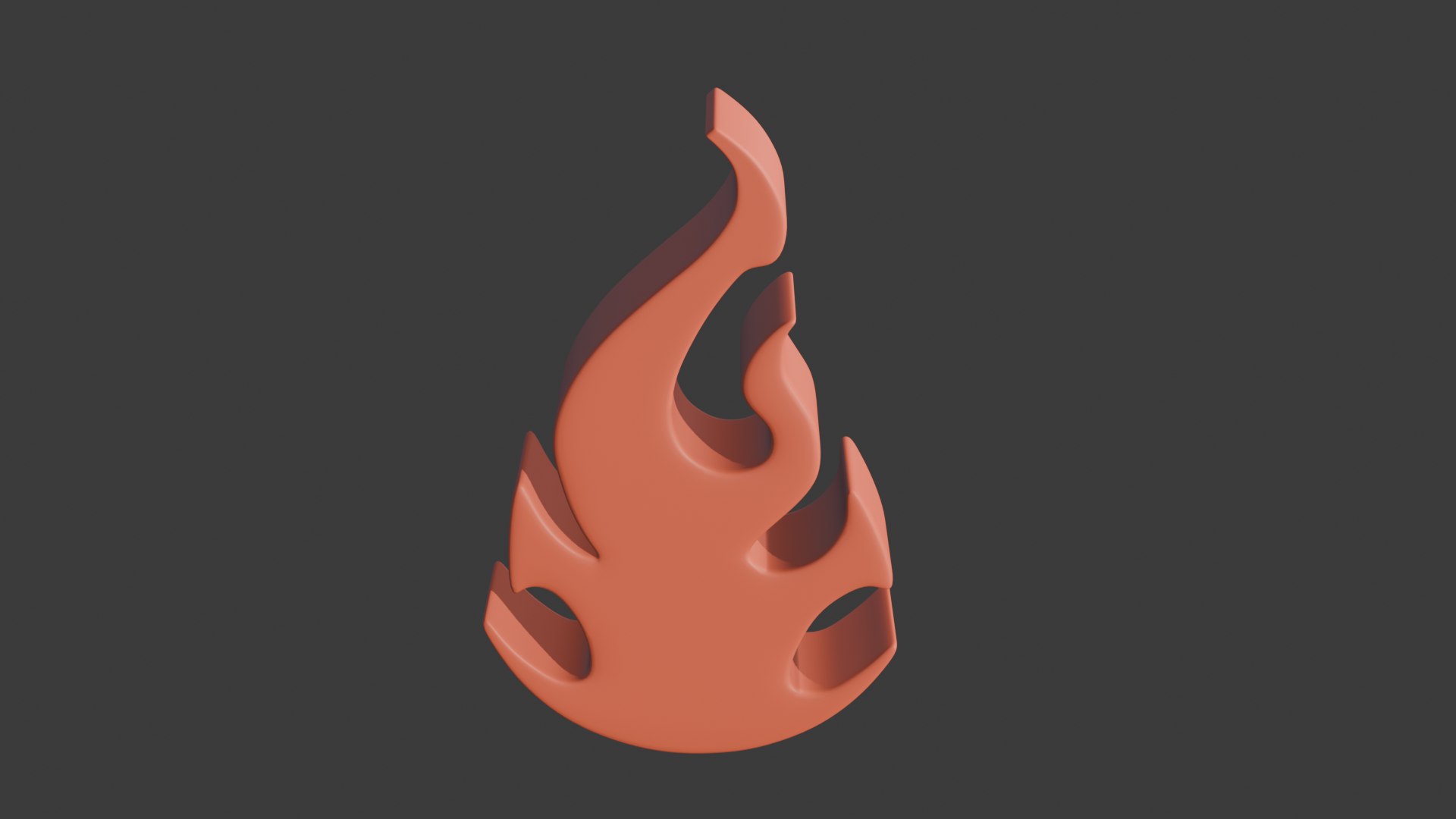 3D Fire Icon 10 - TurboSquid 2470520
