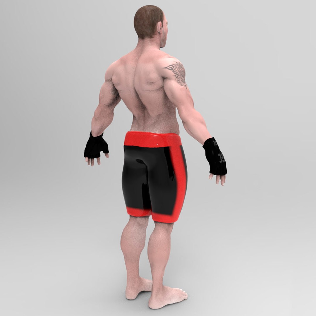 3D Ufc Fighting - TurboSquid 1241717