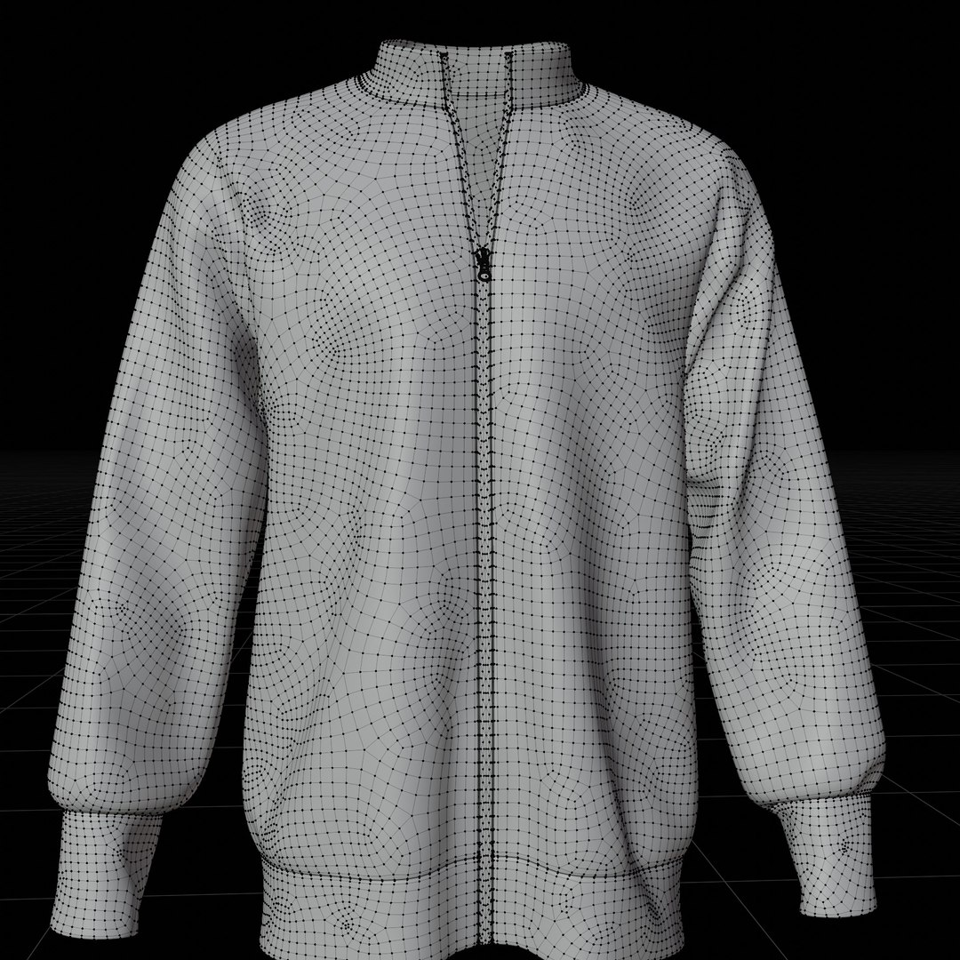 white trackshirt - male sweatshirt jacket 3D model https://p.turbosquid.com/ts-thumb/1k/c6jYgx/90/wireframe/jpg/1667290631/1920x1080/fit_q87/a0336d4c6b671e9f9d4c5e69639b3dbb24506155/wireframe.jpg