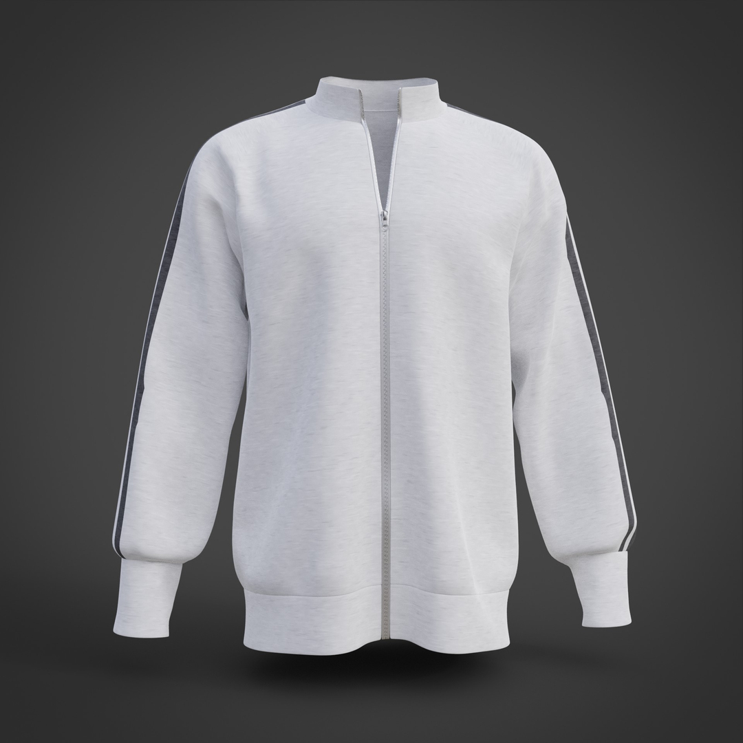 white trackshirt - male sweatshirt jacket 3D model https://p.turbosquid.com/ts-thumb/1k/c6jYgx/GS/trachshirt/jpg/1667290982/1920x1080/turn_fit_q99/b1ee66bc2249072d3bd2c338cab57cb308c439d0/trachshirt-1.jpg