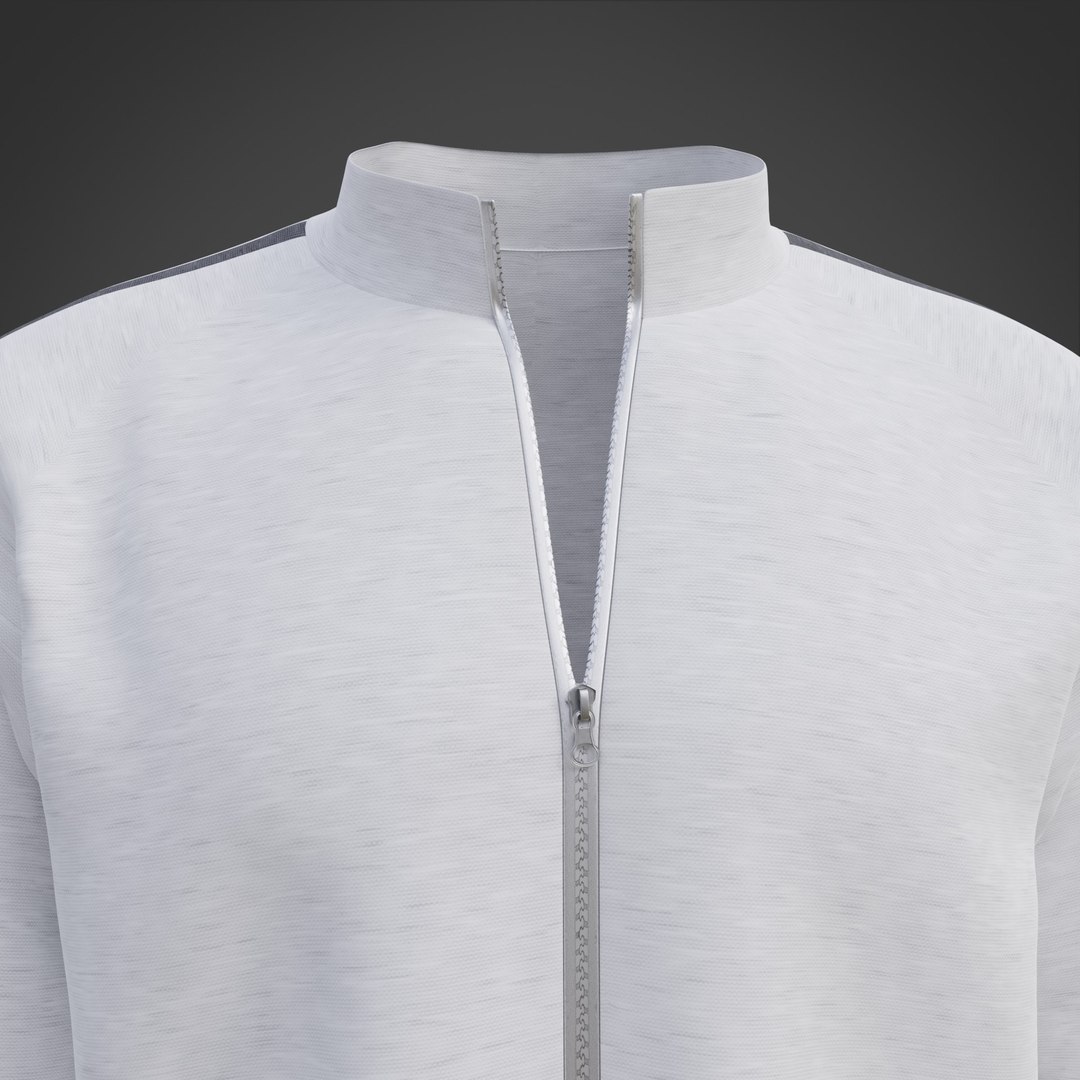 white trackshirt - male sweatshirt jacket 3D model https://p.turbosquid.com/ts-thumb/1k/c6jYgx/UG/1/jpg/1667290622/1920x1080/fit_q87/12ff9eb082d75c6f0aa622eefe18fc146ded8d9e/1.jpg