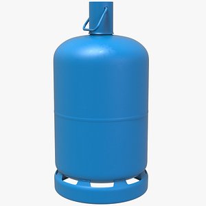 3D Propane Gas Cylinder Bottle