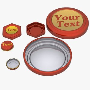 metal plugs 3d model