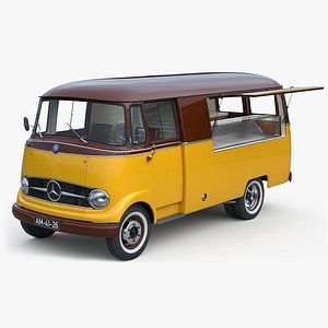3D l319 food truck model